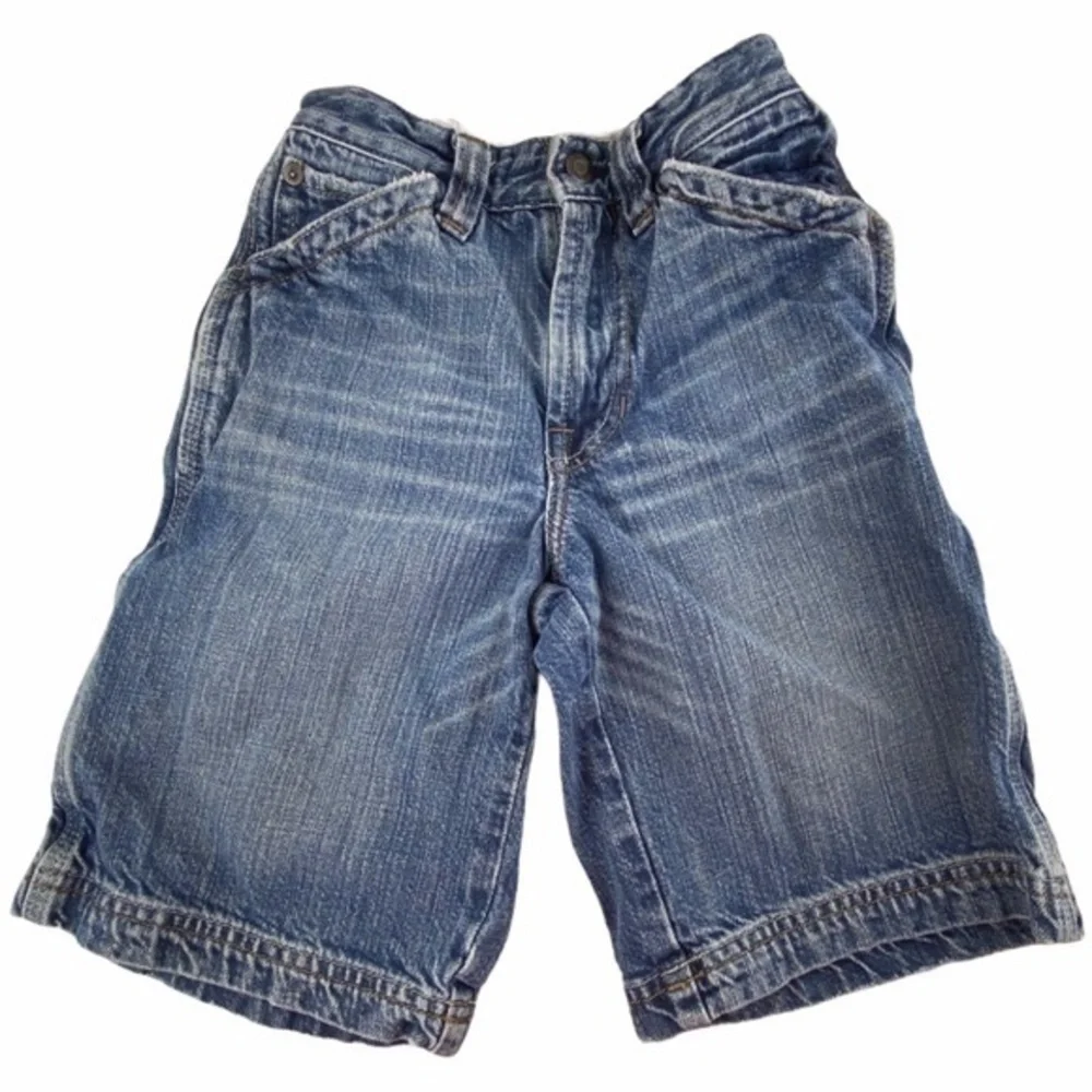 GAP‎ Kids Boys Jean Shorts Size 8 Slim Carpenter Jean Shorts